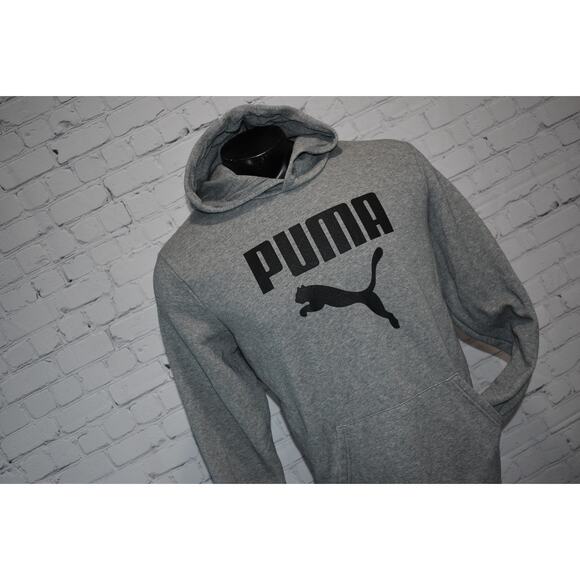 PUMA Hoodie Pullover Mens Size Large Dri-Fit Performance Polyester Front Pocket - Picture 4 of 7